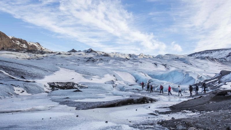 Iceland glacier hike
