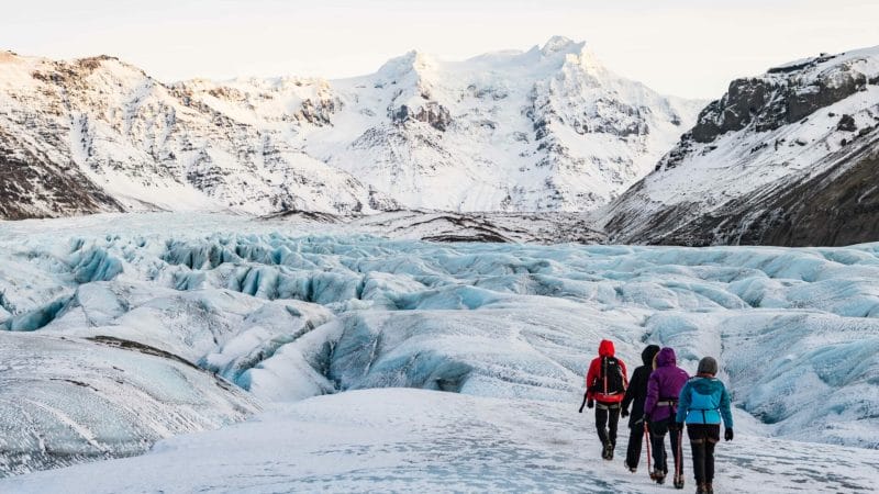 Iceland glacier hike