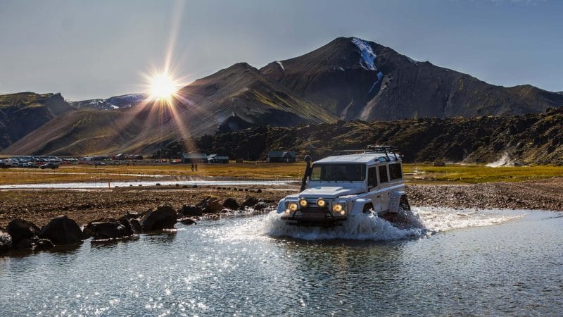 Super Jeep Tours Iceland, Iceland Super Jeep in Thorsmork Highlands