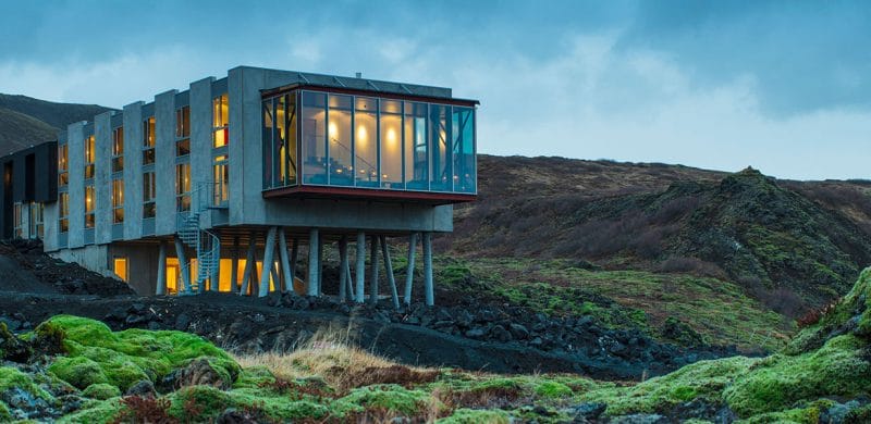 Ion adventure hotel luxury hotel in the Golden Circle Iceland