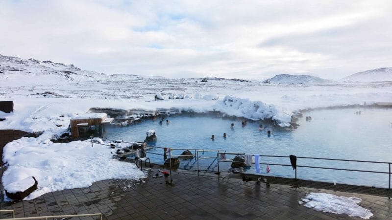 Myvatn Nature Baths in north Iceland