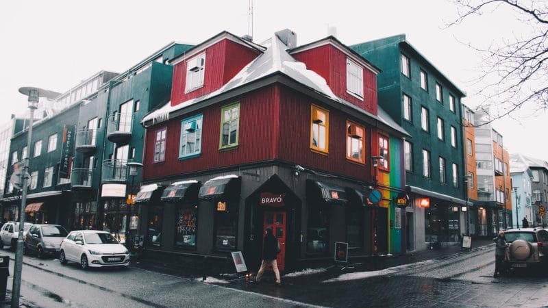 downtown Reykjavik