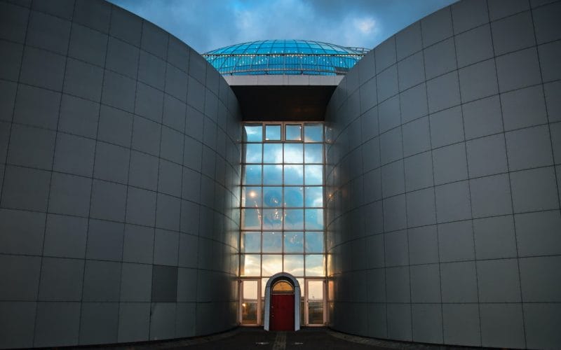 Perlan museum in Reykjavik Iceland