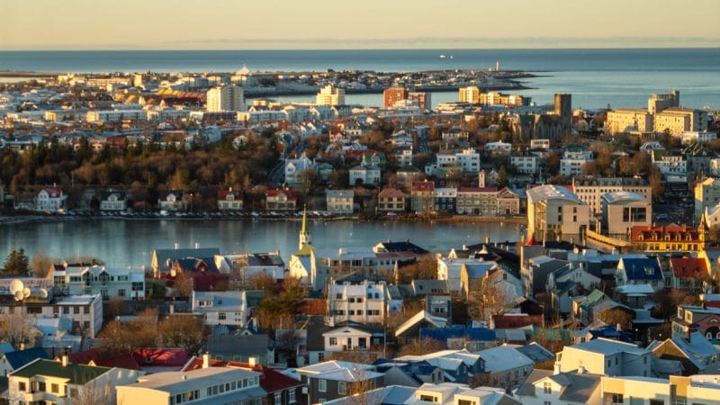 downtown Reykjavik