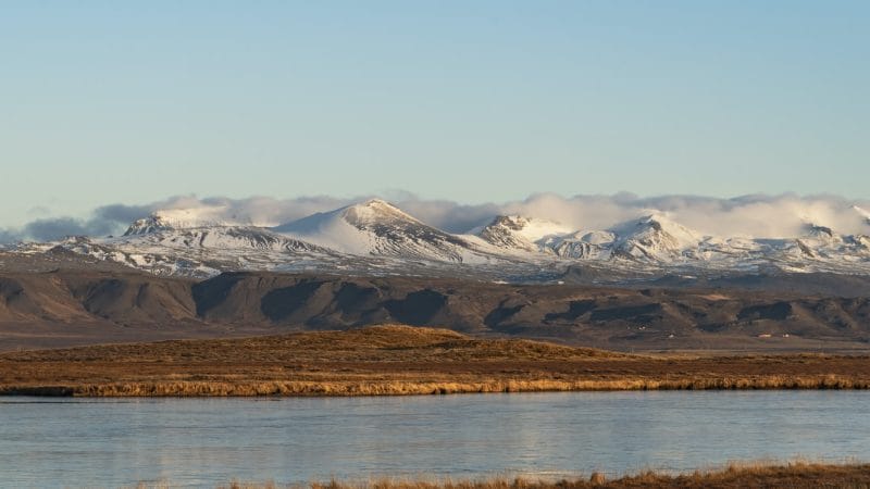 Snæfellsjökull glacier in Snæfellsnes Peninsula