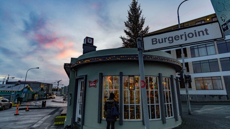 Tommis burger joint in downtown Reykjavik