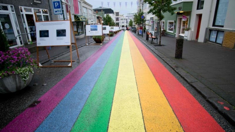 Reykjavik Rainbow street, Gay Pride in Rekjavik