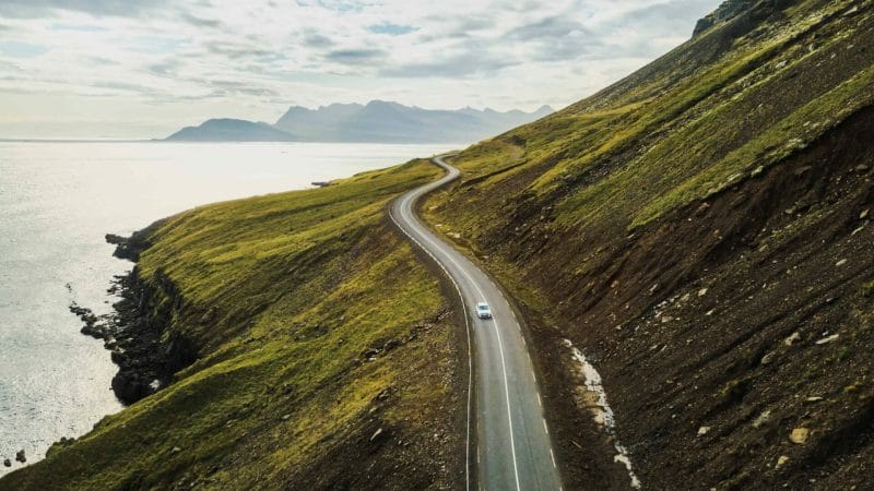 Self Driving road trip in East Iceland