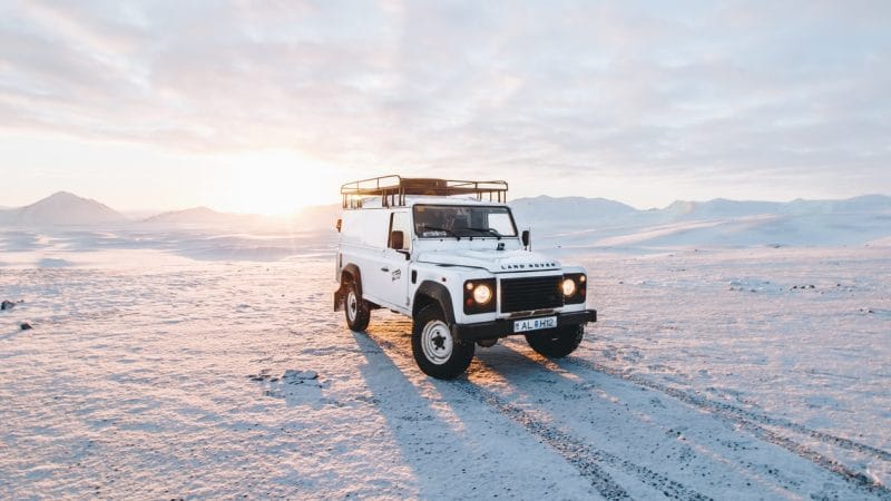 Super Jeep Tours Iceland, Super Jeep in the Iceland winter